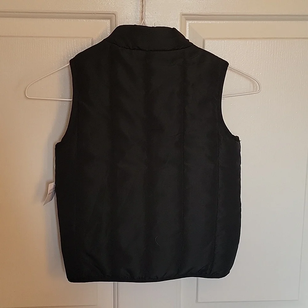 Toddler boys Tommy Hilfiger black vest, 3T. NWT.
